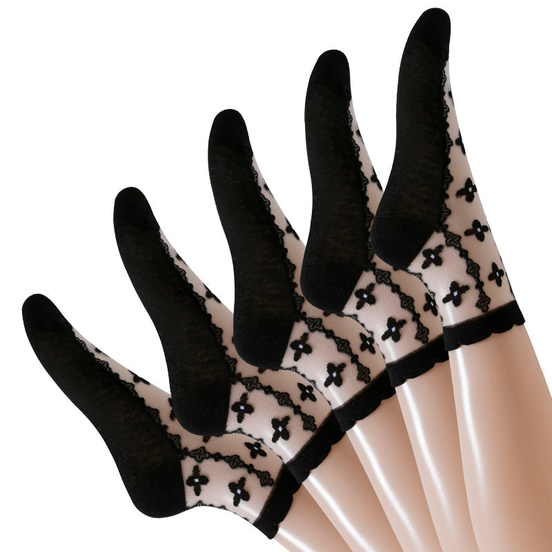 Vintage Hengittävä Sukat