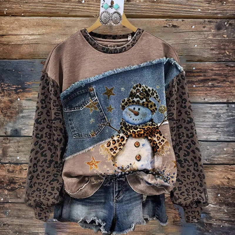 Vintage jouluinen villapaita